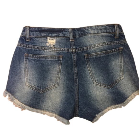 Denim Jean Shorts - Picture 2 of 3